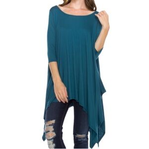 Coral Blue Tunic